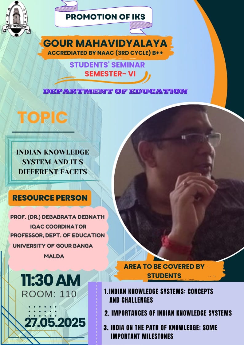 Indian Knowledge System and It’s Different Facts