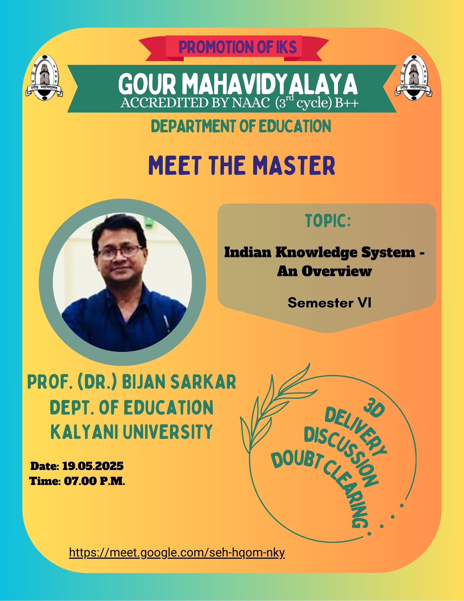 Meet the Master Indian Knowledge System (IKS)